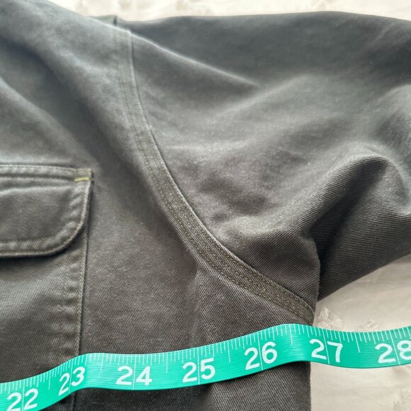 Carhartt Men’s Work Shirt Olive Green Cotton Button-Down XL (Fall 2012) - Picture 4 of 8